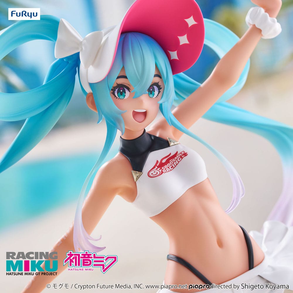 Hatsune Miku GT Project Trio-Try-iT PVC Figur Racing Miku 2024 Summer Holiday Ver. 23 cm Furyu