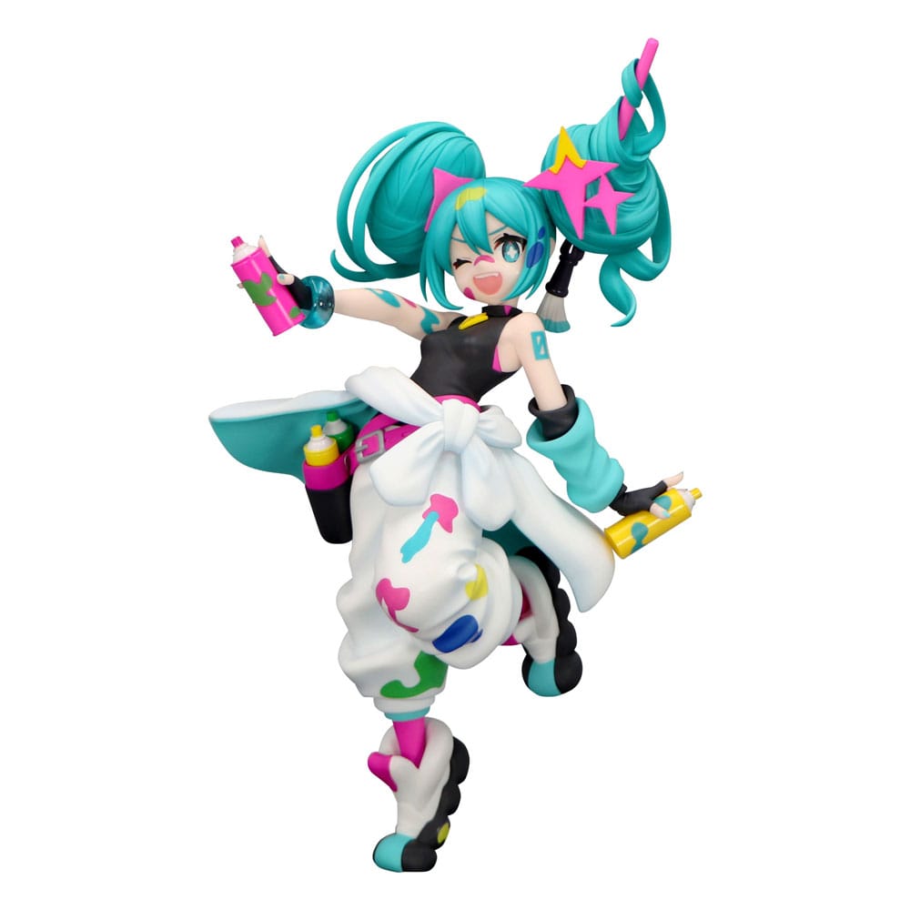 Hatsune Miku Trio-Try-iT PVC Figur Miku Paint Girl 19 cm Furyu