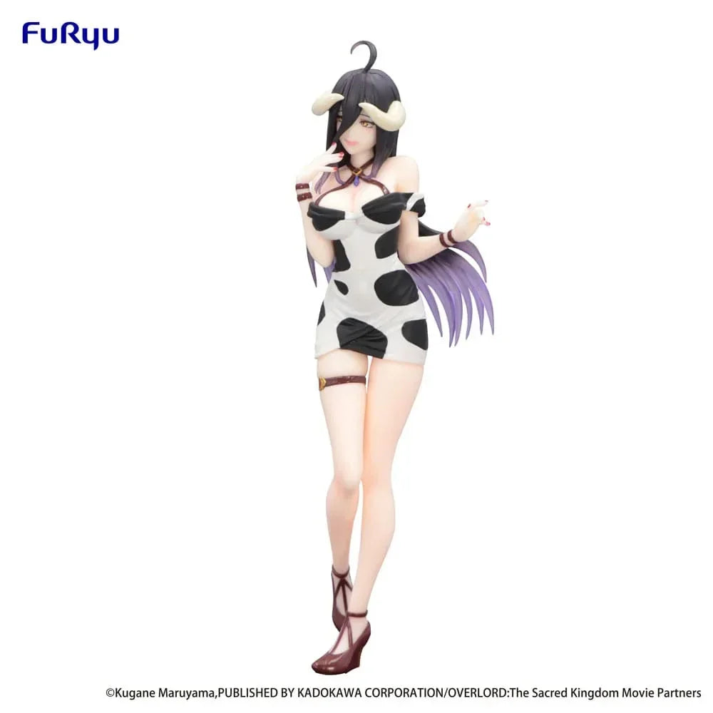 Overlord Trio-Try-iT PVC Figur Albedo Mini Dress Cow Pattern Ver. 21 cm Furyu