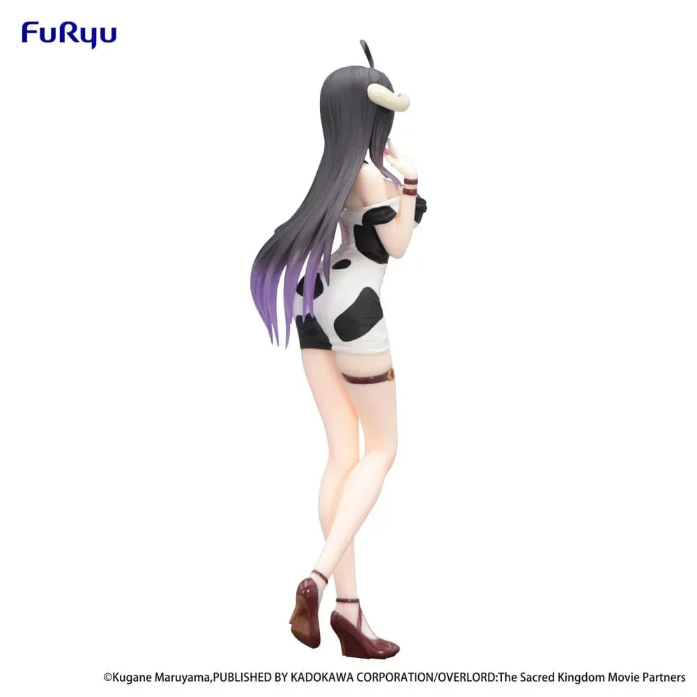 Overlord Trio-Try-iT PVC Figur Albedo Mini Dress Cow Pattern Ver. 21 cm Furyu