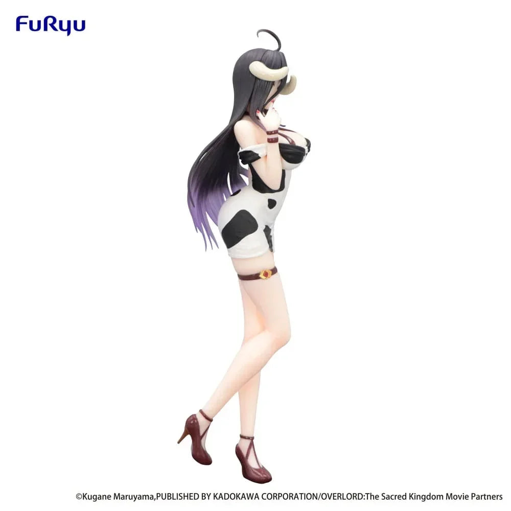 Overlord Trio-Try-iT PVC Figur Albedo Mini Dress Cow Pattern Ver. 21 cm Furyu