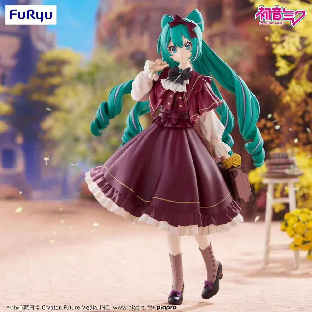 Hatsune Miku Trio-Try-iT PVC Figur - Klassisk Retro Miku Heo - Europeisk Exklusiv 19 cm Furyu