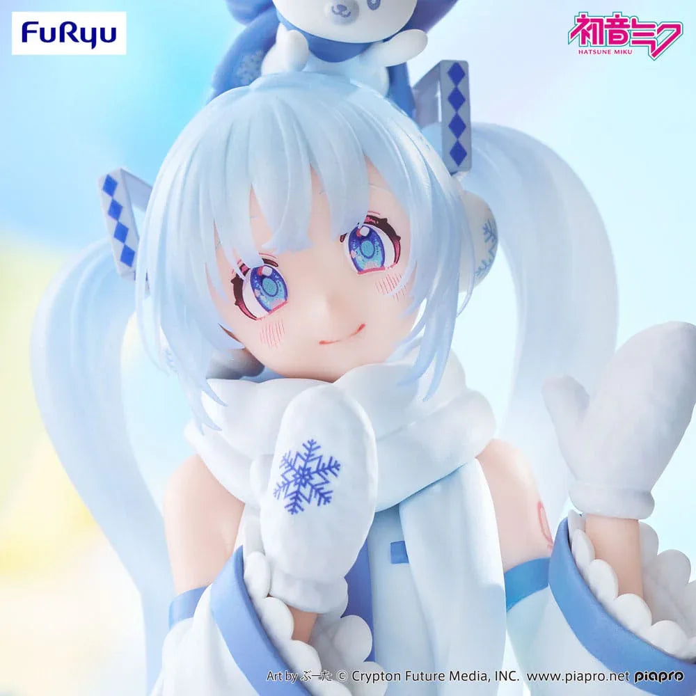 Hatsune Miku Noodle Stopper PVC Figur Snow Miku Sky Town 10th Ver. 10 cm Furyu