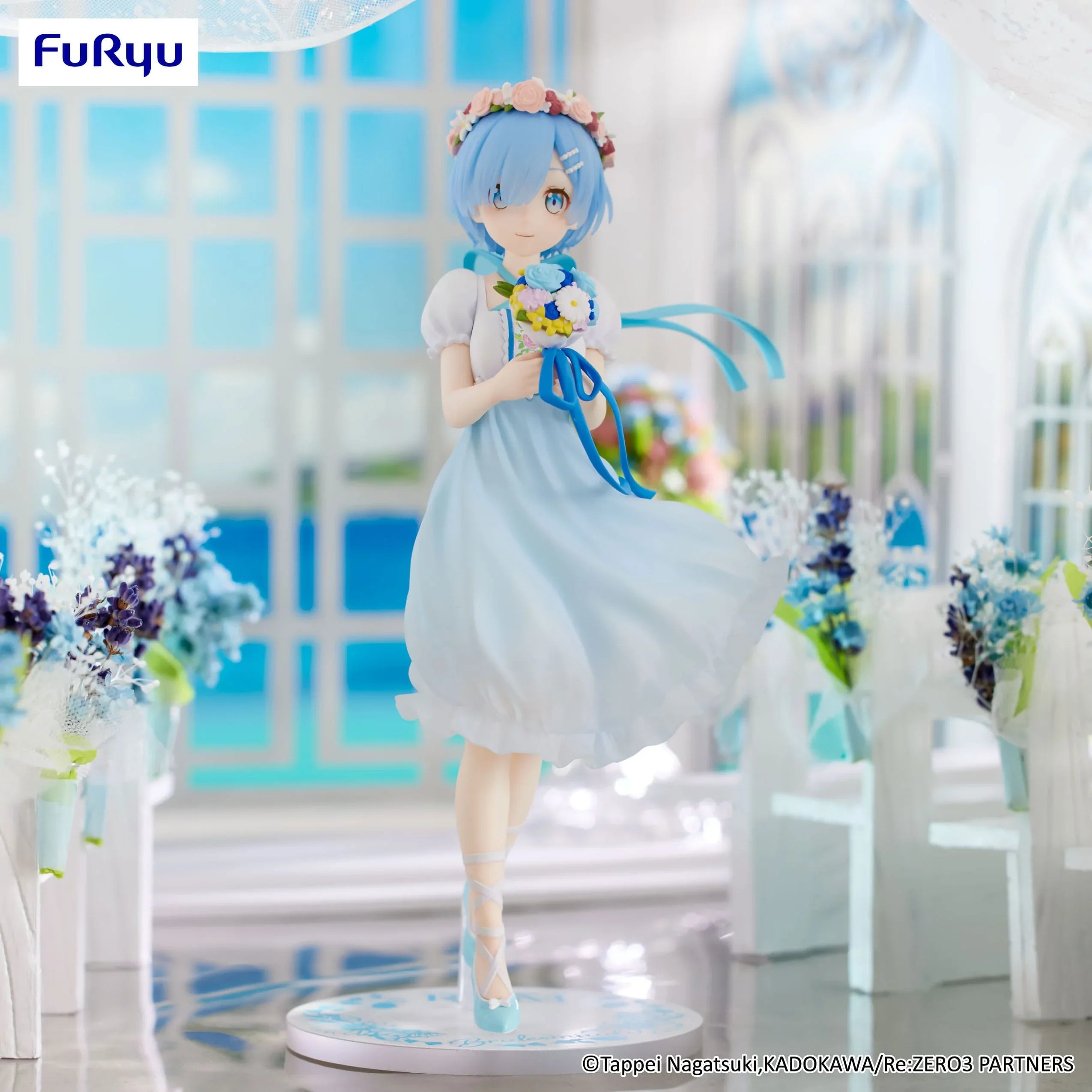 Re:Zero Starting Life in Another World Trio-Try-iT PVC Figur Rem Bridesmaid 21 cm Furyu