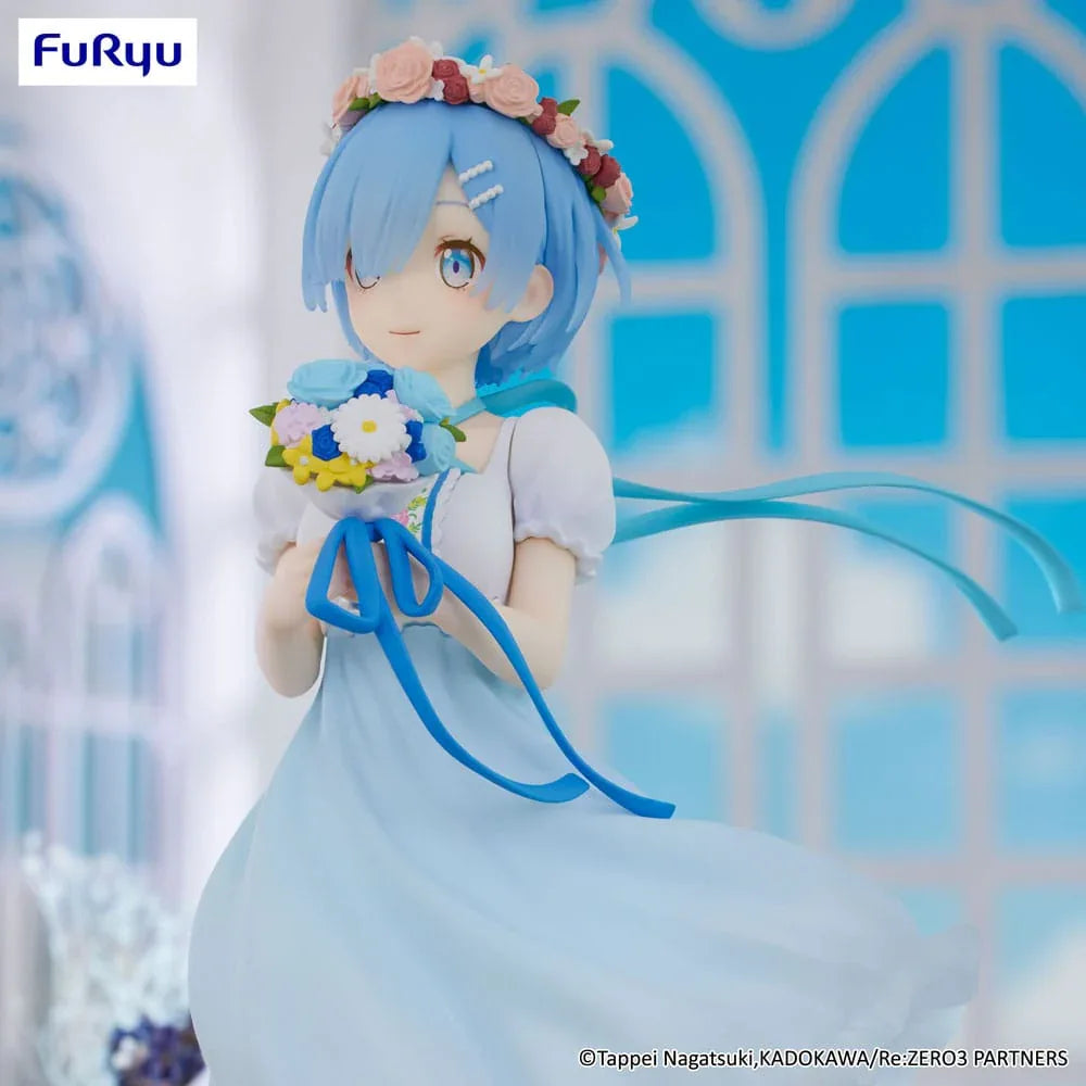 Re:Zero Starting Life in Another World Trio-Try-iT PVC Figur Rem Bridesmaid 21 cm Furyu