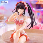 Date A Live V Noodle Stopper PVC Figur Kurumi Tokisaki i Baddräkt - Pastellröd 15 cm Furyu