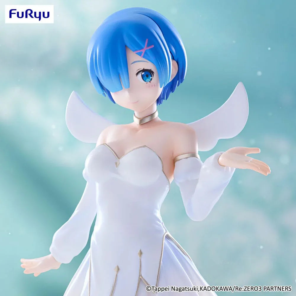Re:Zero - Starting Life in Another World BiCute Pure PVC Figur Rem med Vingar 25 cm Furyu