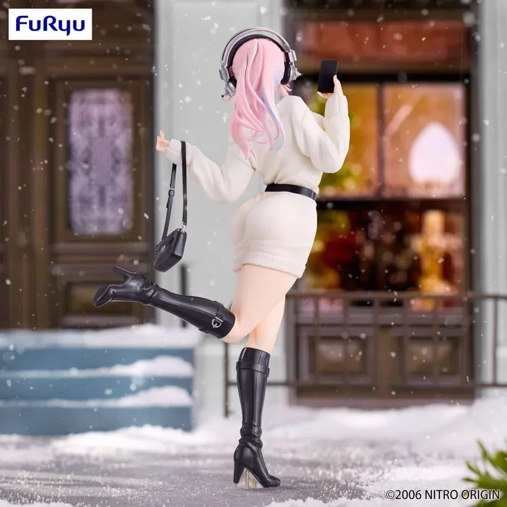 Super Sonico Trio-Try-iT PVC Figur Winter Memory Ver. 21 cm Furyu