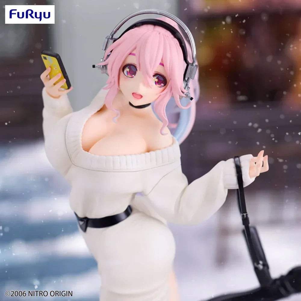 Super Sonico Trio-Try-iT PVC Figur Winter Memory Ver. 21 cm Furyu