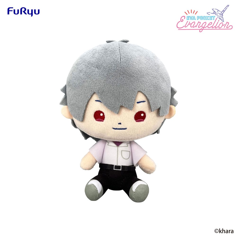 Neon Genesis Evangelion Eva Pocket gosedjur Kaworu 17 cm Furyu