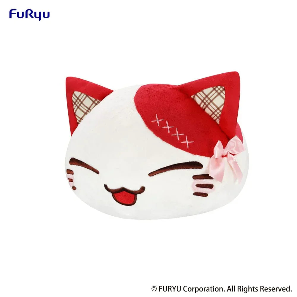 Nemuneko Cat Sweet Big gosedjur Red 35 cm Furyu