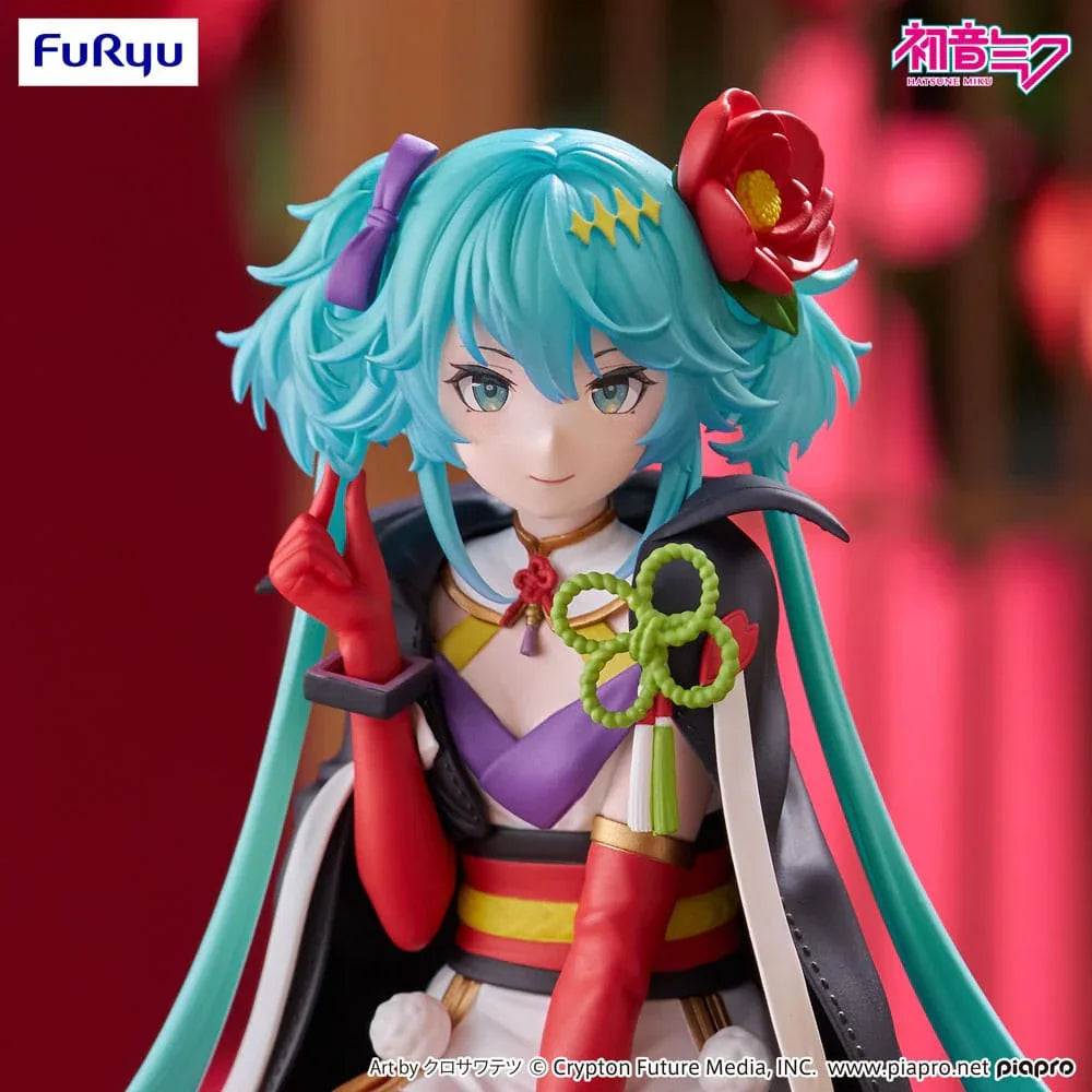 Hatsune Miku Noodle Stopper PVC Figur Flower Fairy Camellia 15 cm Furyu