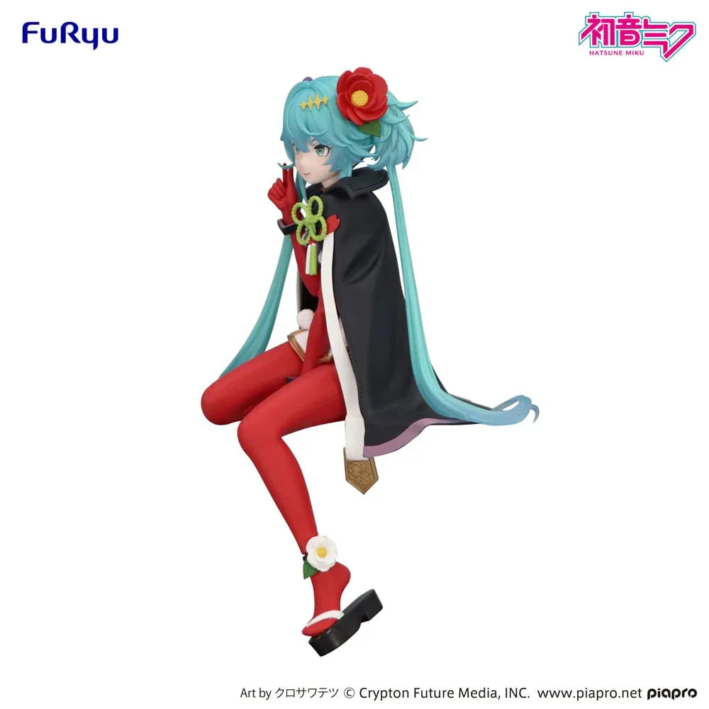 Hatsune Miku Noodle Stopper PVC Figur Flower Fairy Camellia 15 cm Furyu