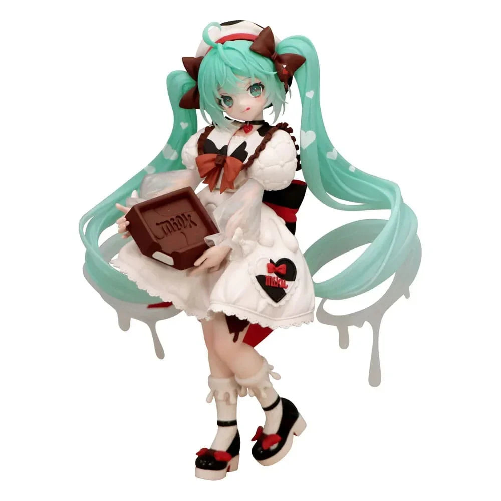 Hatsune Miku x Tirol Choco Trio-Try-iT PVC Figur Hatsune Miku Milk Ver. 18 cm Furyu