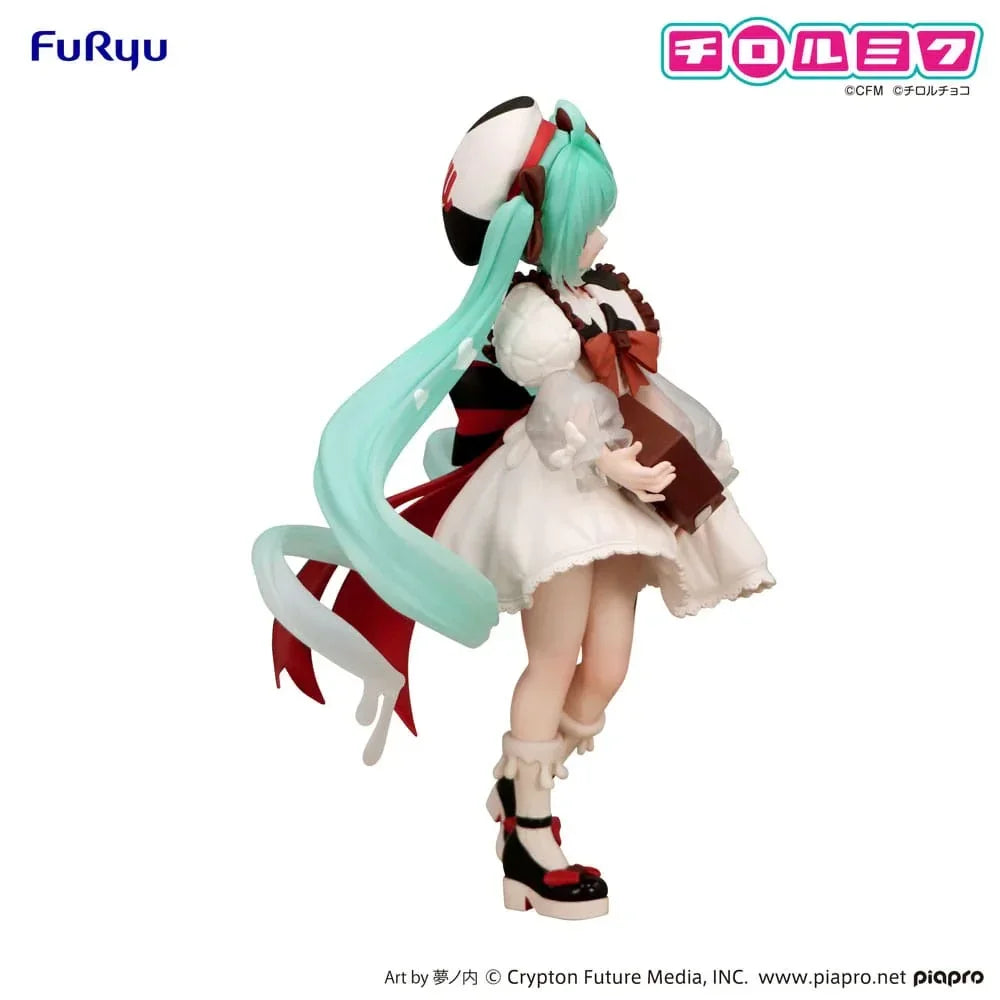 Hatsune Miku x Tirol Choco Trio-Try-iT PVC Figur Hatsune Miku Milk Ver. 18 cm Furyu