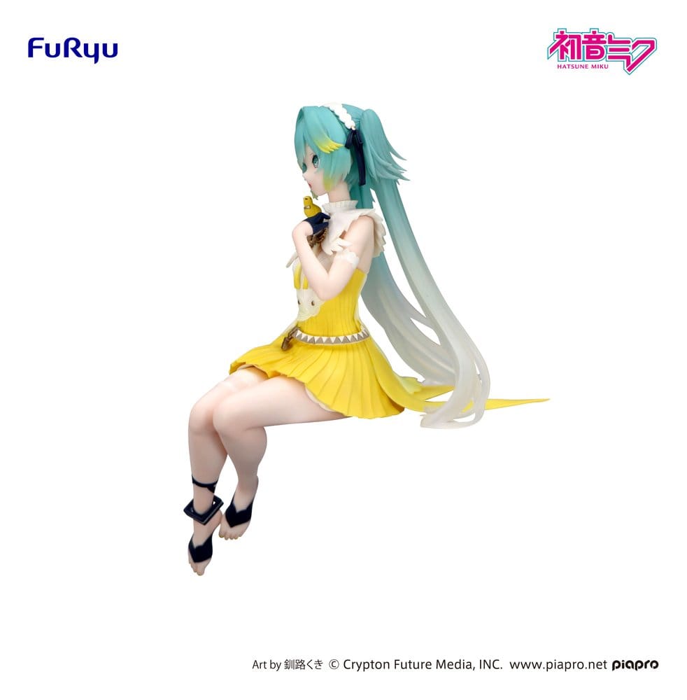 Hatsune Miku Noodle Stopper PVC Figur Canary Bird heo exclusive 14 cm