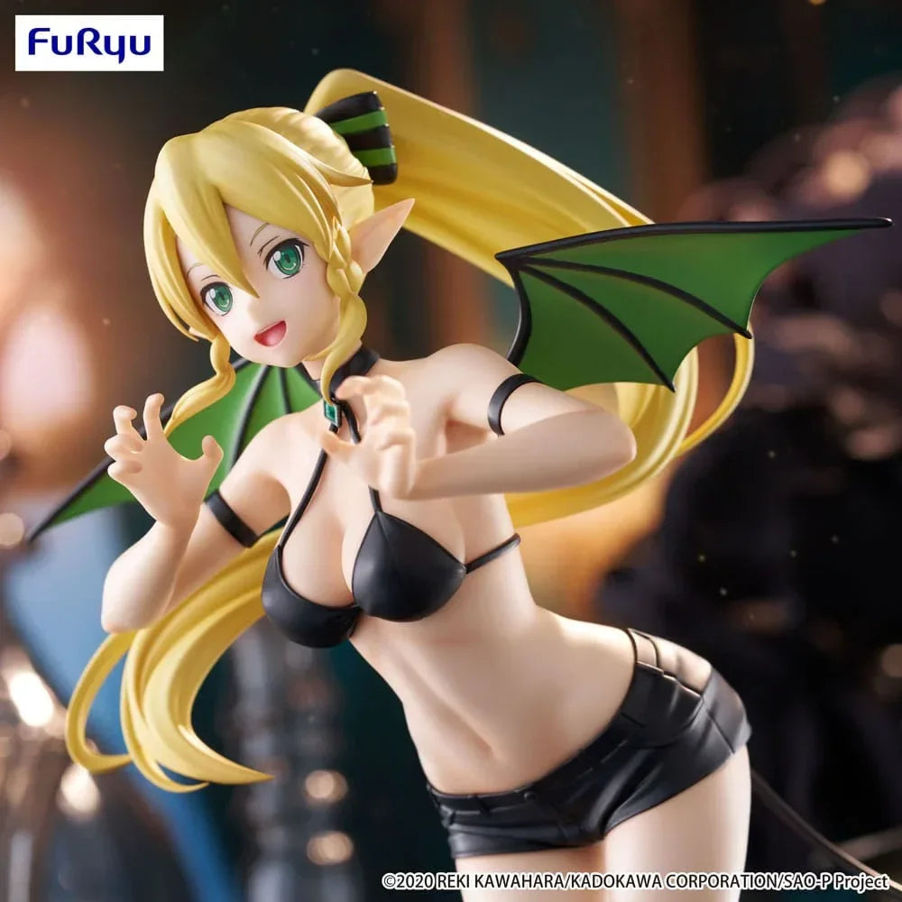 Sword Art Online BiCute Dark PVC Figur Leafa 23 cm Furyu