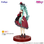 Hatsune Miku Trio-Try-iT PVC Figur - Outing Dress Röd Färg 19 cm Furyu