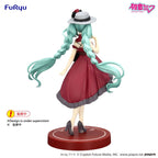 Hatsune Miku Trio-Try-iT PVC Figur - Outing Dress Röd Färg 19 cm Furyu