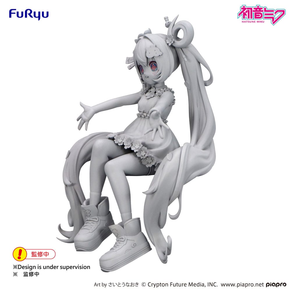 Hatsune Miku Noodle Stopper PVC Figur - 10-årsjubileum 14 cm Furyu