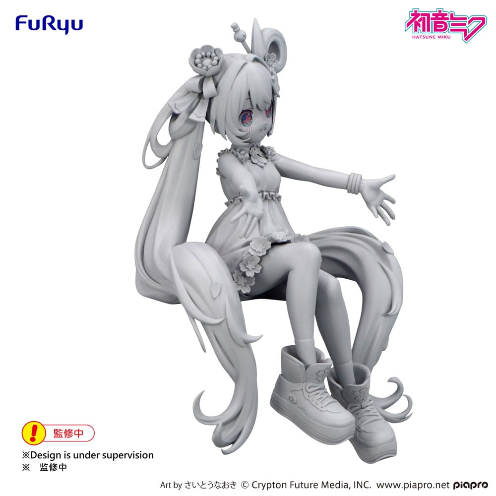 Hatsune Miku Noodle Stopper PVC Figur - 10-årsjubileum 14 cm Furyu