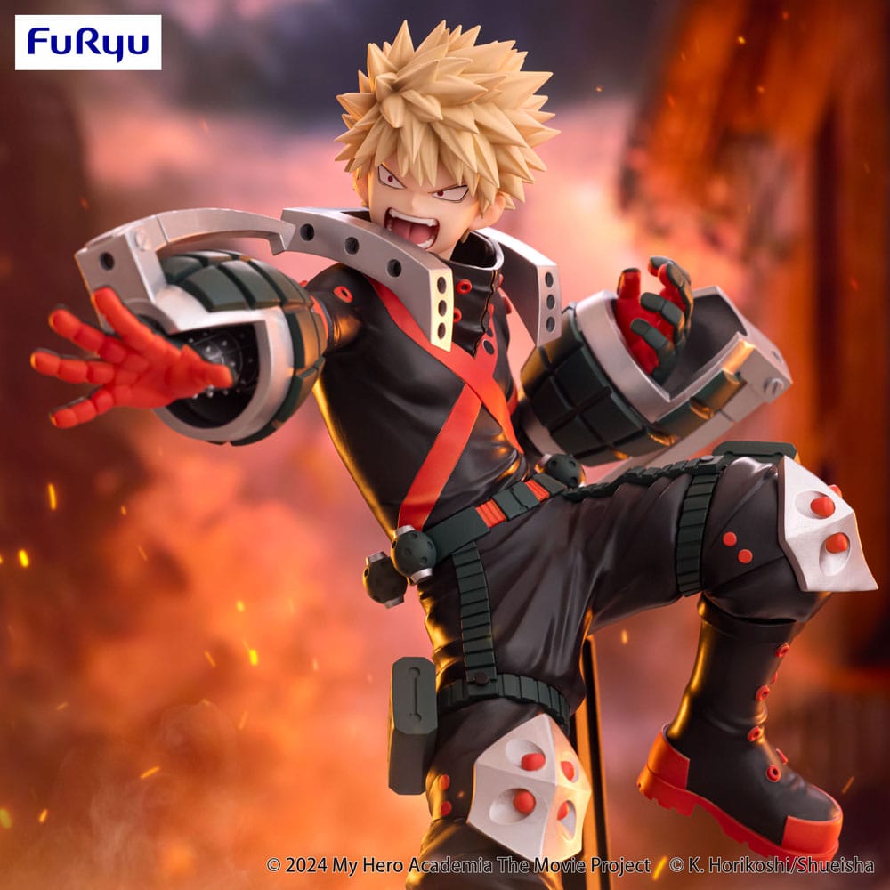 My Hero Academia: You're Next Trio-Try-iT PVC Figur Katsuki Bakugo 21 cm Furyu