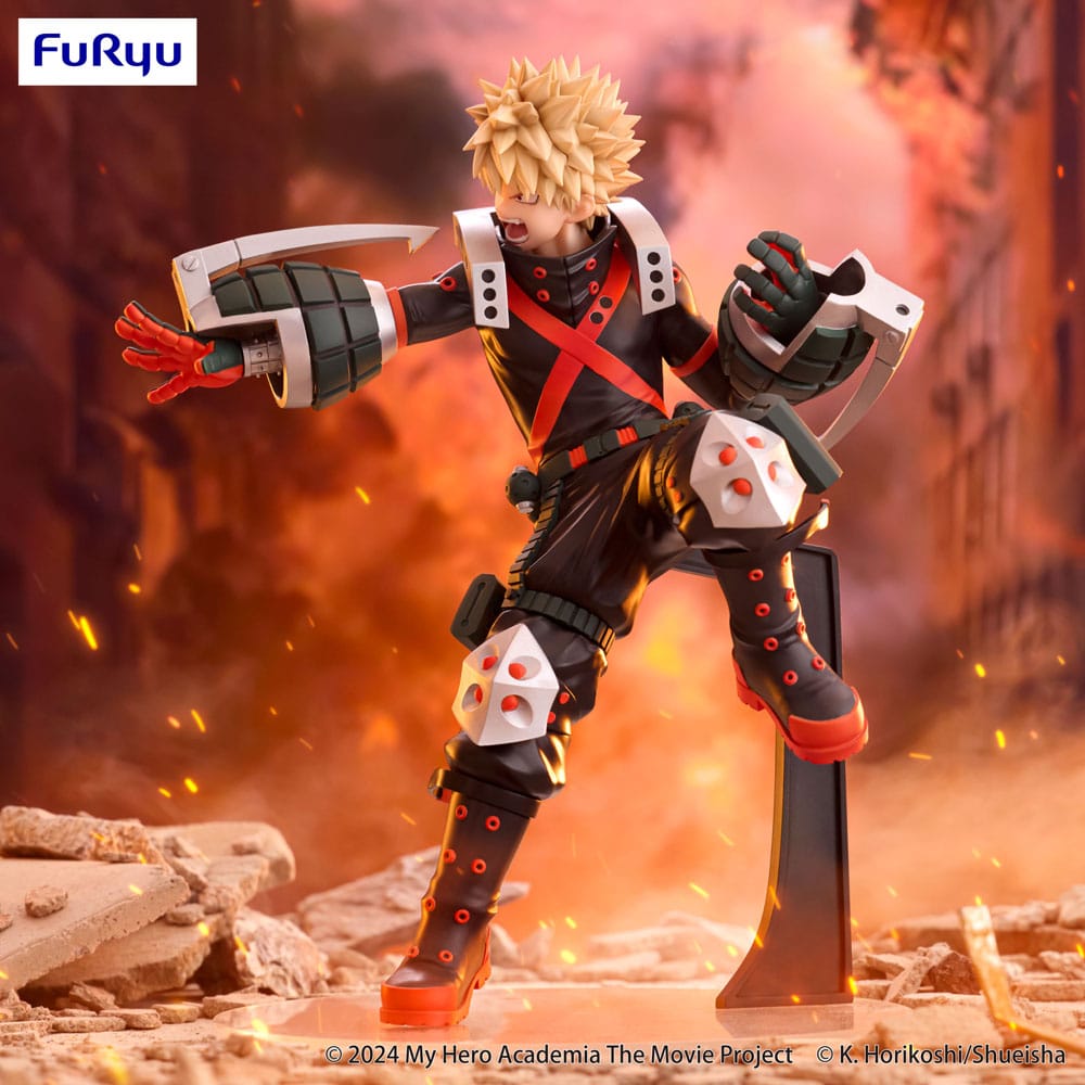 My Hero Academia: You're Next Trio-Try-iT PVC Figur Katsuki Bakugo 21 cm Furyu