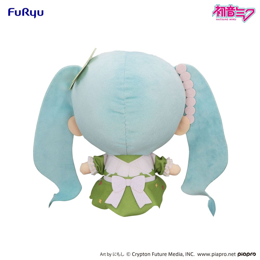 Hatsune Miku Kyurumaru Big gosedjur Clover 26 cm Furyu