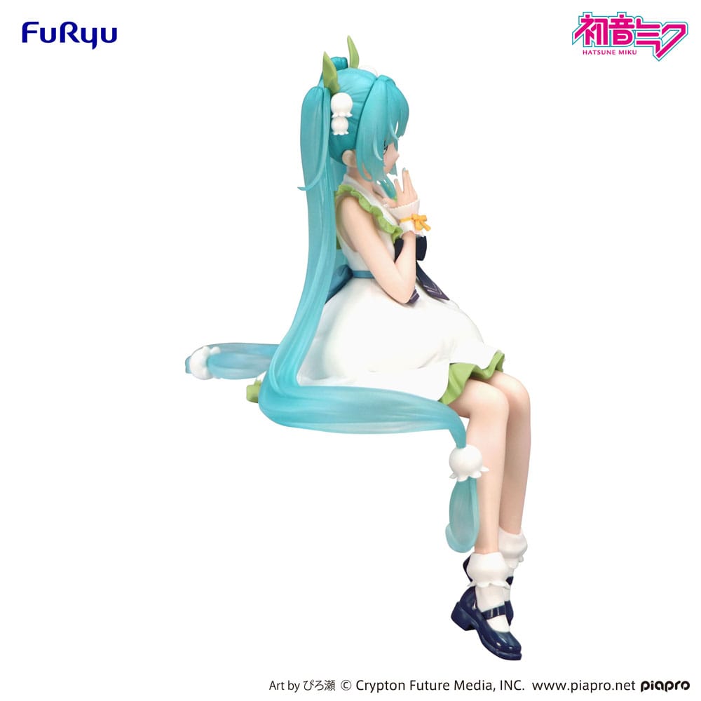 Hatsune Miku Noodle Stopper PVC Figur Flower Fairy Lily of the Valley 14 cm Furyu