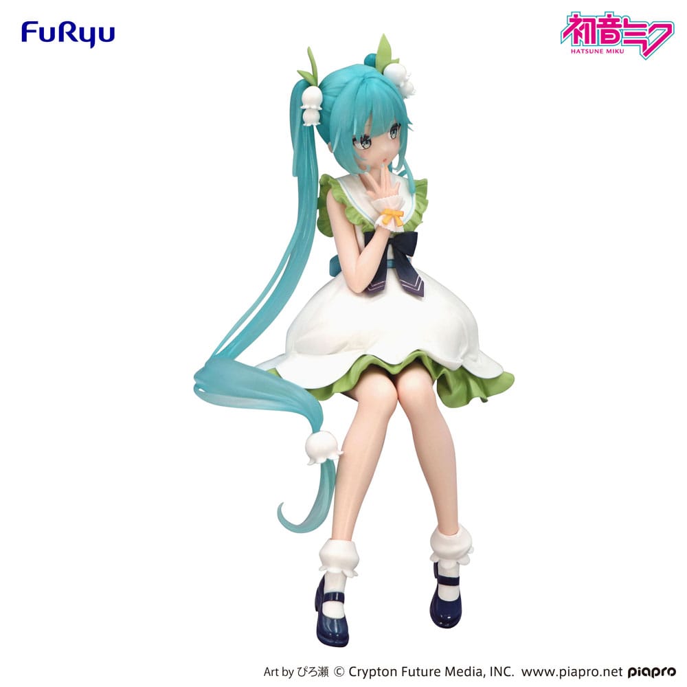 Hatsune Miku Noodle Stopper PVC Figur Flower Fairy Lily of the Valley 14 cm Furyu