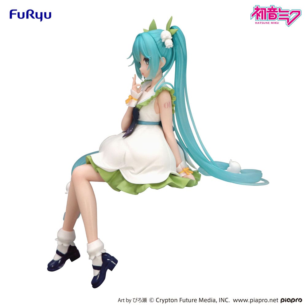 Hatsune Miku Noodle Stopper PVC Figur Flower Fairy Lily of the Valley 14 cm Furyu
