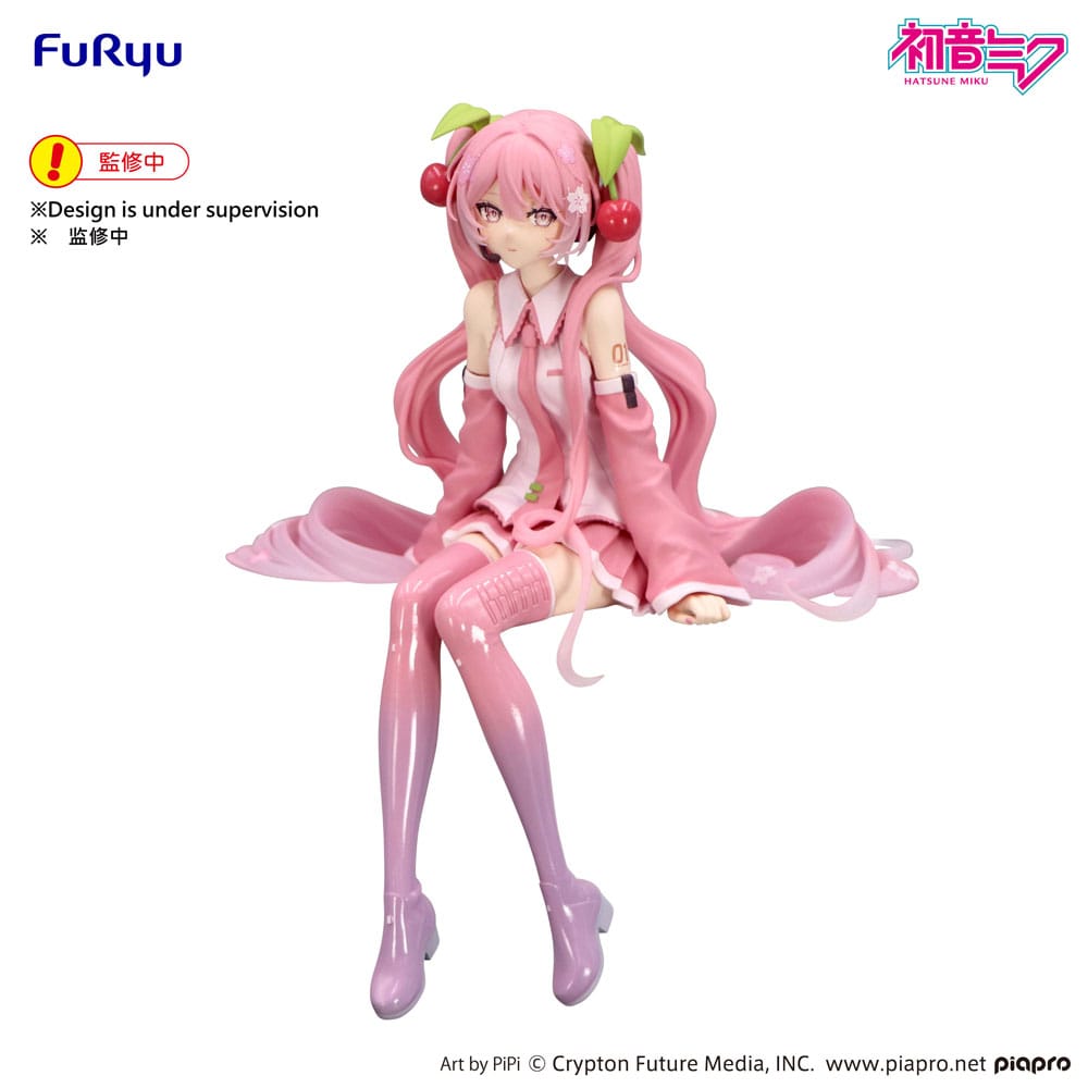 Hatsune Miku Noodle Stopper PVC Figur Sakura Miku 2026 14 cm Furyu