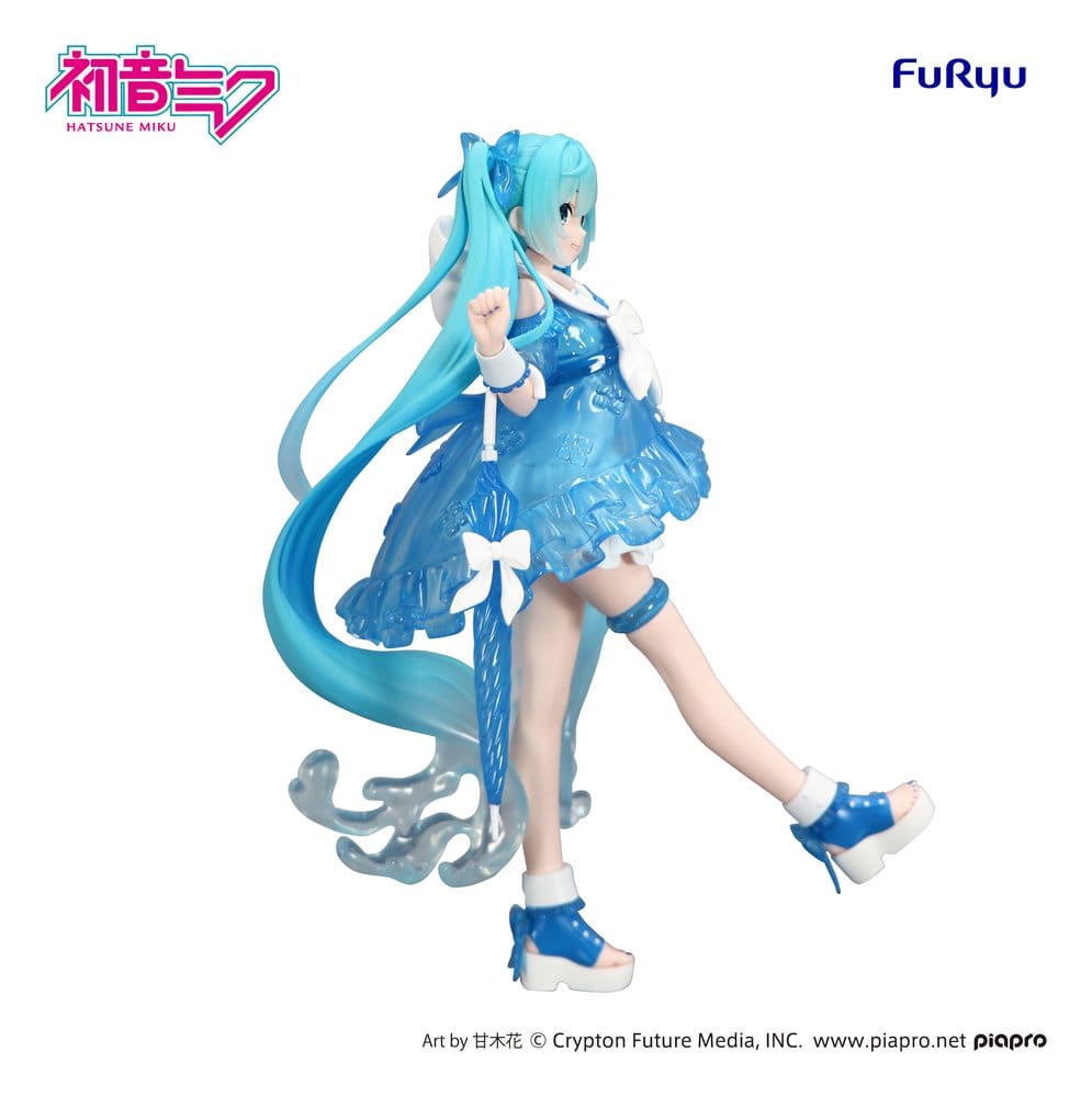 Hatsune Miku Trio-Try-iT PVC Figur Miku Rainy Dance 19 cm