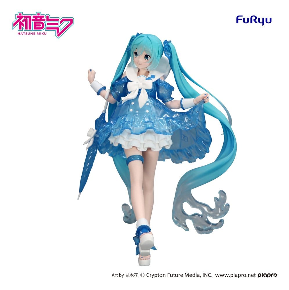Hatsune Miku Trio-Try-iT PVC Figur Miku Rainy Dance 19 cm