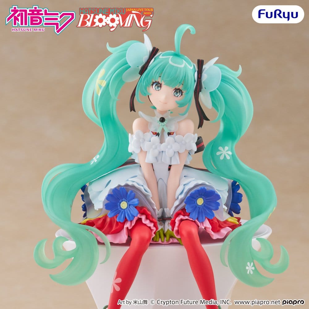 Hatsune Miku Noodle Stopper PVC Figur Hatsune Miku Japan Live Tour 2025 Blooming 14 cm