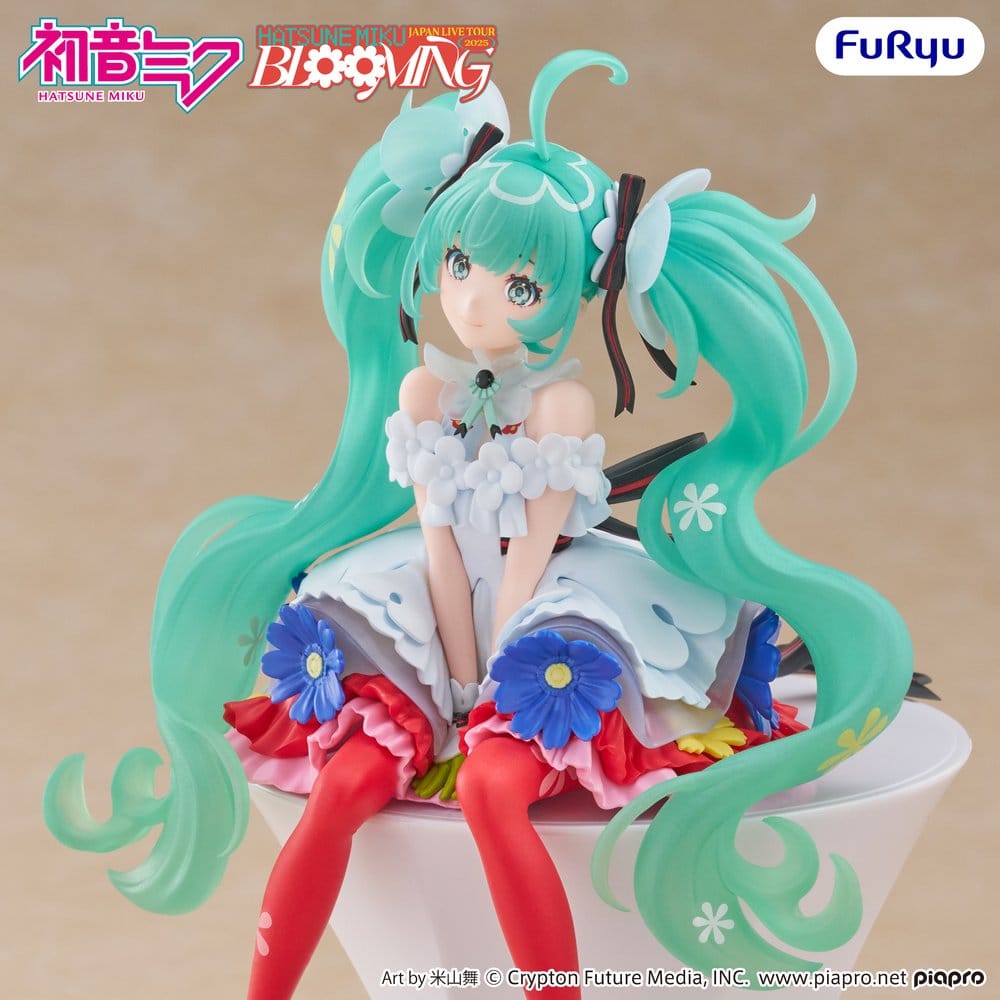 Hatsune Miku Nudelstopper PVC-Figur Hatsune Miku Japan Live Tour 2025 Blooming 14 cm