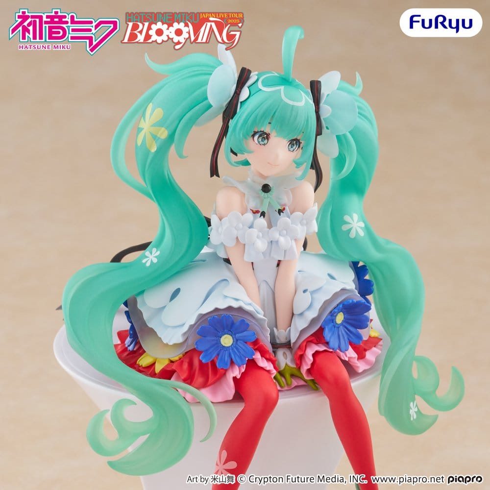 Hatsune Miku Nudelstopper PVC-Figur Hatsune Miku Japan Live Tour 2025 Blooming 14 cm