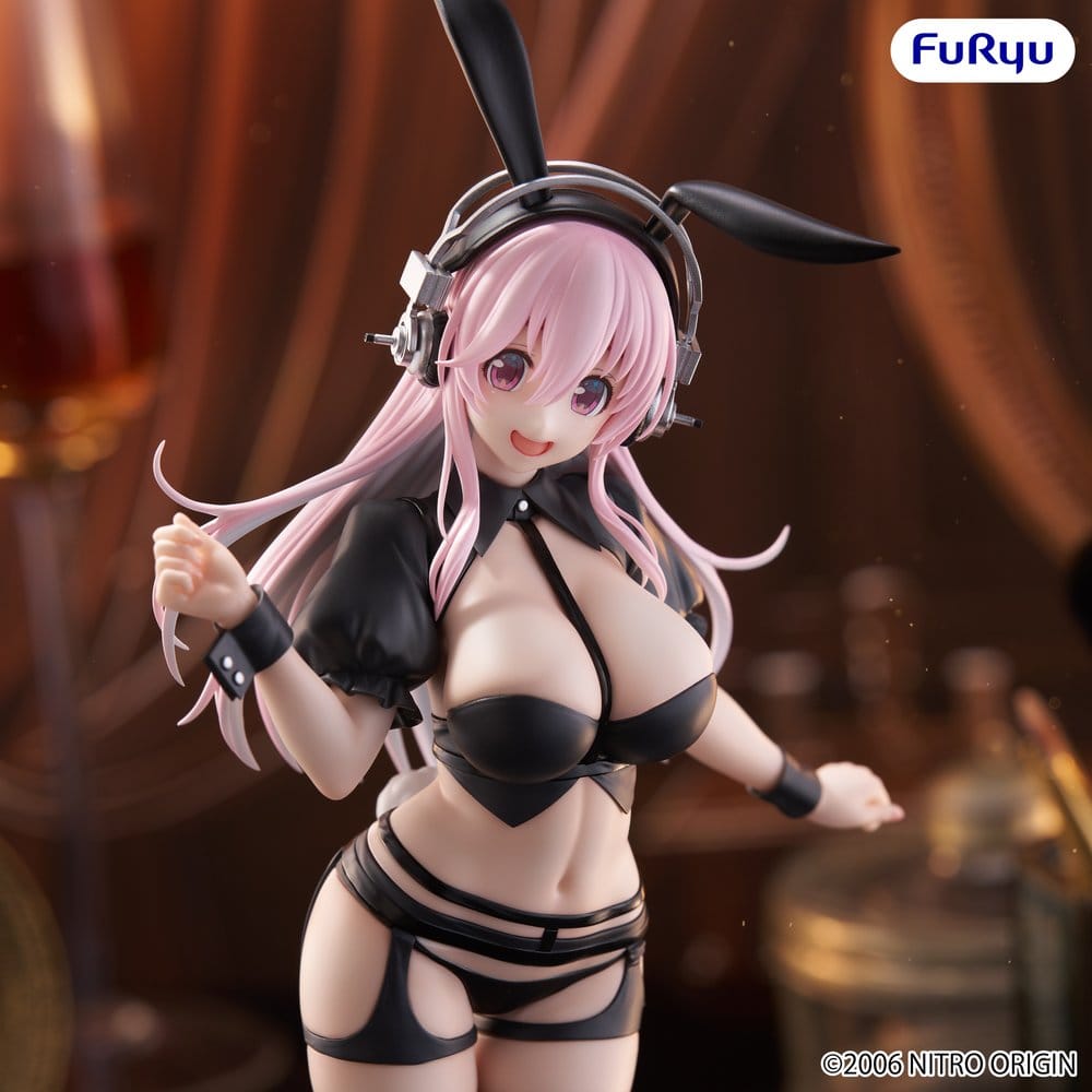 Super Sonico BiCute Kanin-PVC Figur Omvänd Kanin Version 29 cm
