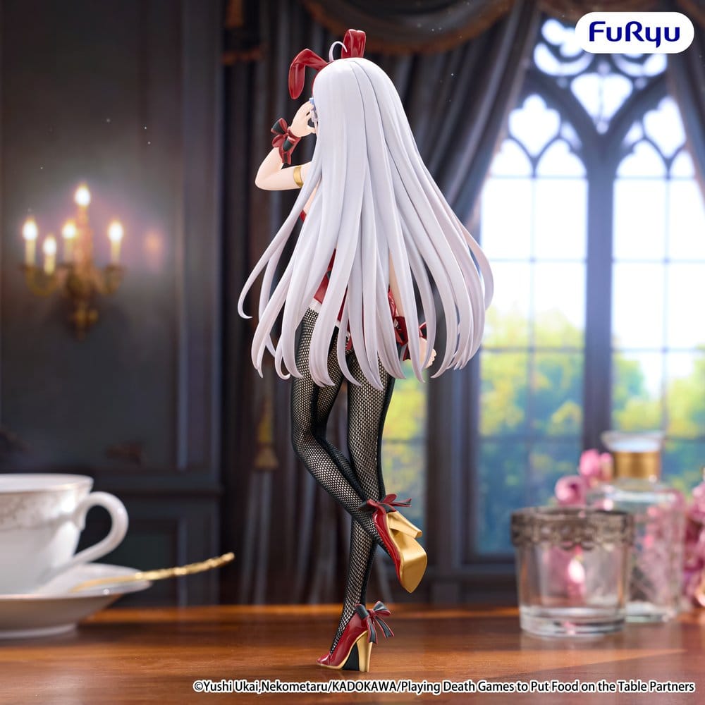 Playing games of death to put food on the table BiCute Bunnies PVC Figure Yuki 25 cm