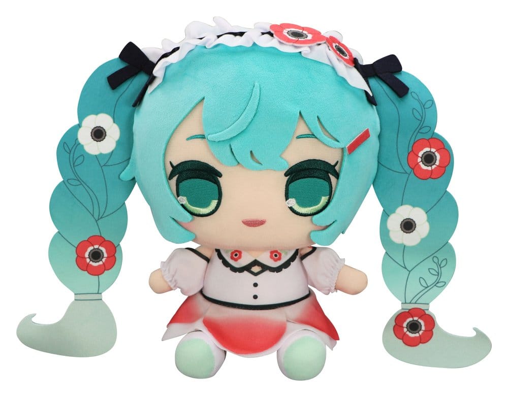 Hatsune Miku Kyurumaru Stor gosedjur Anemone 26 cm
