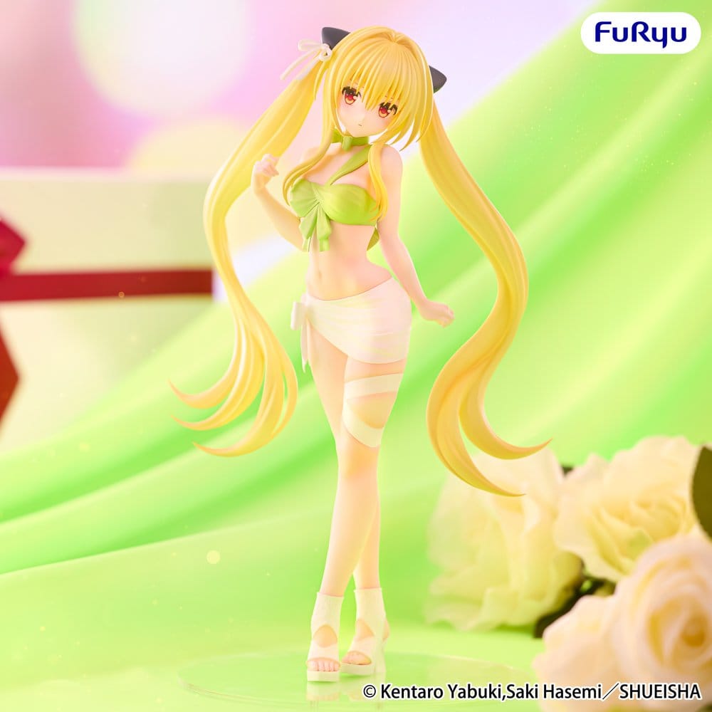 To Love-Ru Darkness BiCute Ribbons PVC Figure Golden Darkness 26 cm