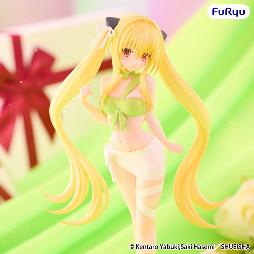 To Love-Ru Darkness BiCute Ribbons PVC Figure Golden Darkness 26 cm