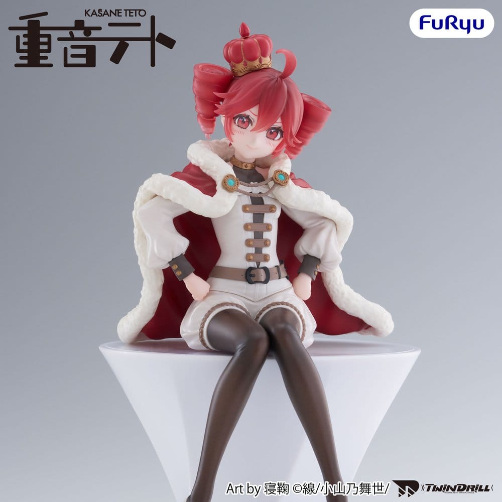 Vocaloid Nudelstop PVC-figur Kasane Teto King Version 15 cm