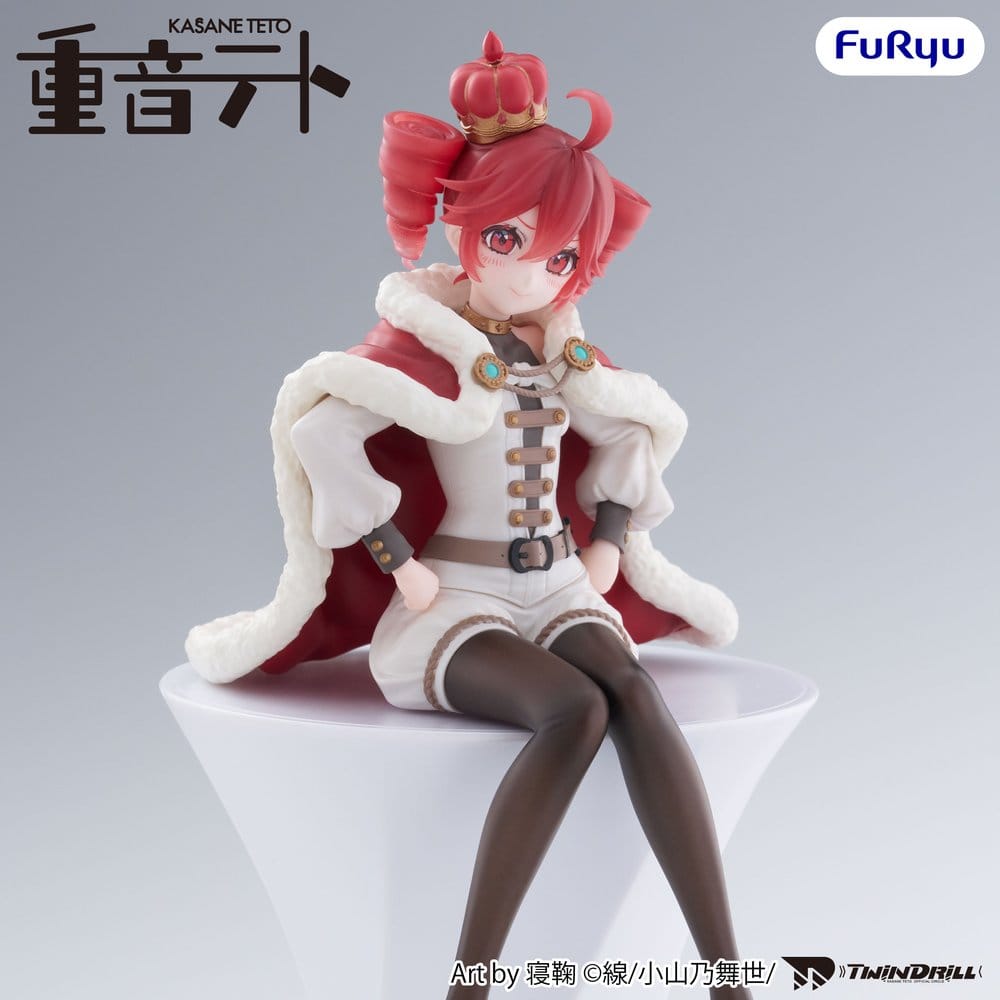 Vocaloid Nudelstop PVC-figur Kasane Teto King Version 15 cm