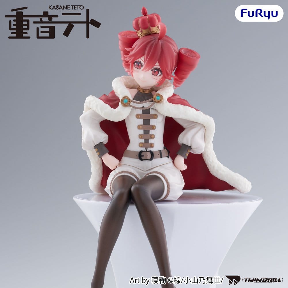 Vocaloid Nudelstop PVC-figur Kasane Teto King Version 15 cm