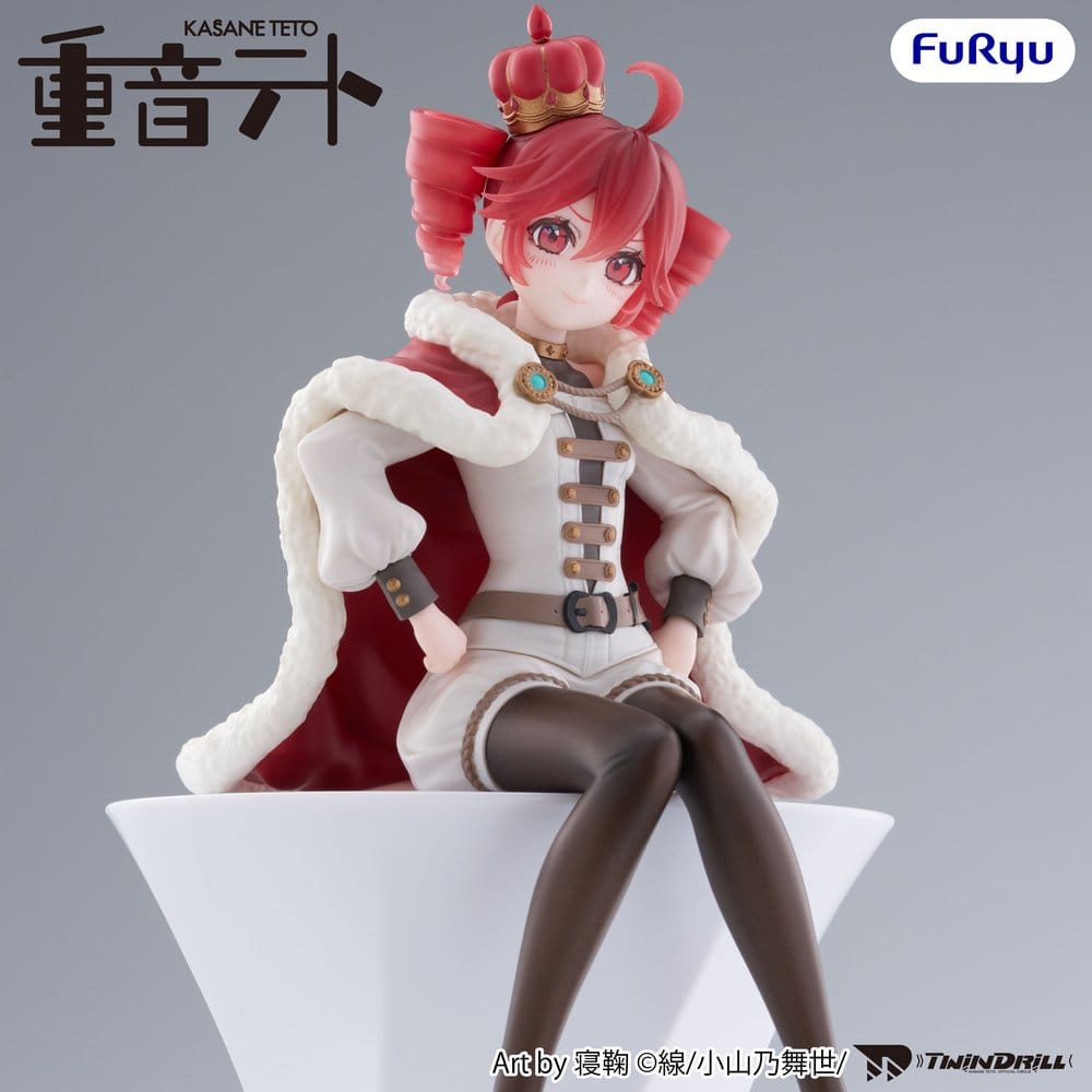Vocaloid Nudelstop PVC-figur Kasane Teto King Version 15 cm