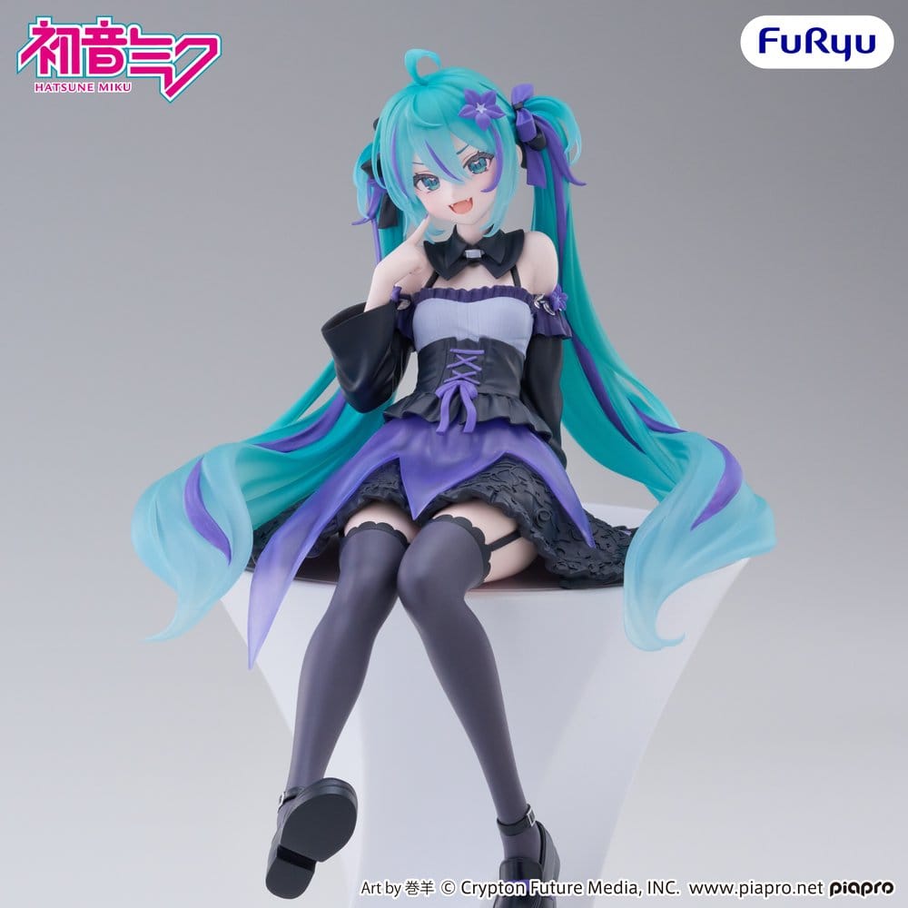 Hatsune Miku Nudelstoppare PVC-figur Blomsterfe Bergsklocka 14 cm
