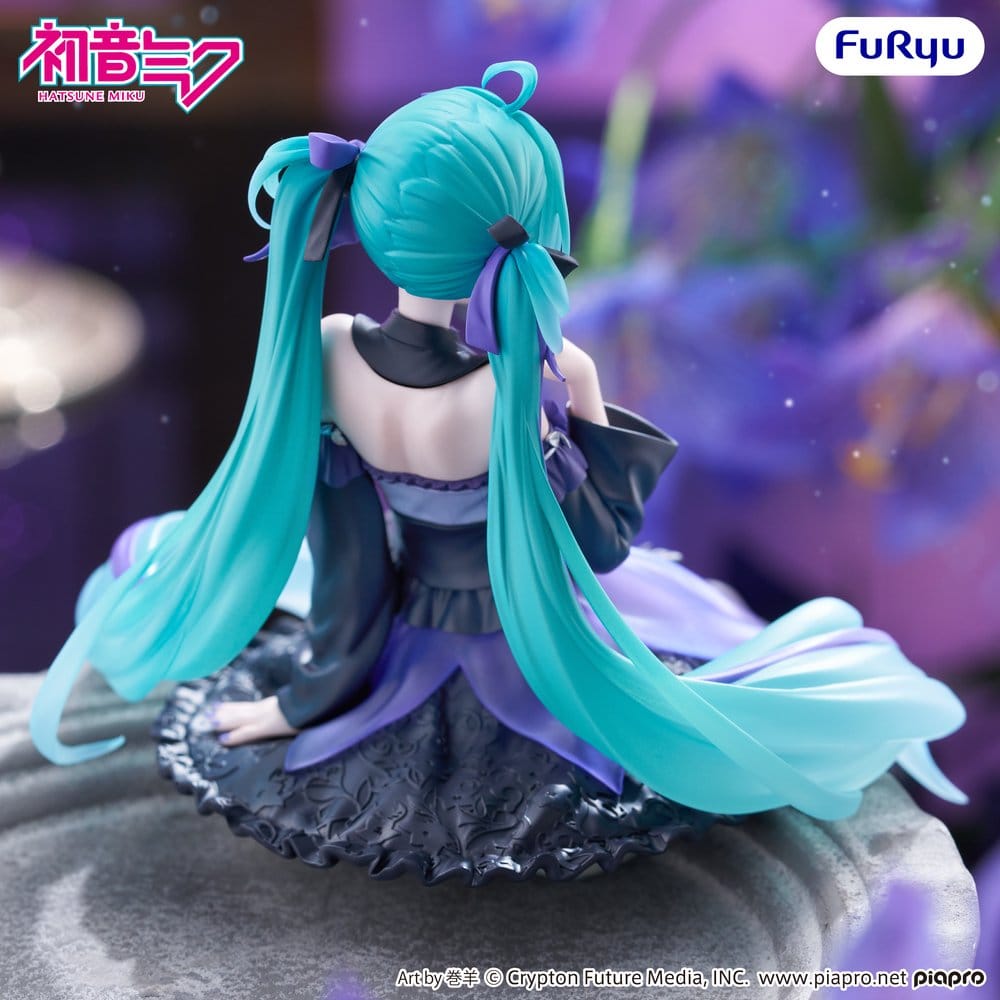 Hatsune Miku Nudelstoppare PVC-figur Blomsterfe Bergsklocka 14 cm