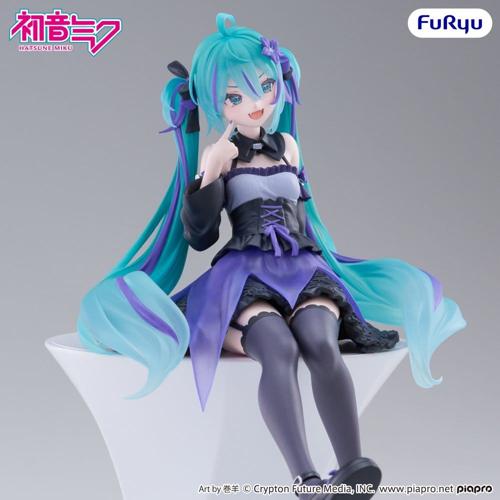 Hatsune Miku Nudelstoppare PVC-figur Blomsterfe Bergsklocka 14 cm