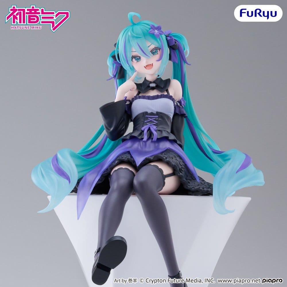 Hatsune Miku Nudelstoppare PVC-figur Blomsterfe Bergsklocka 14 cm